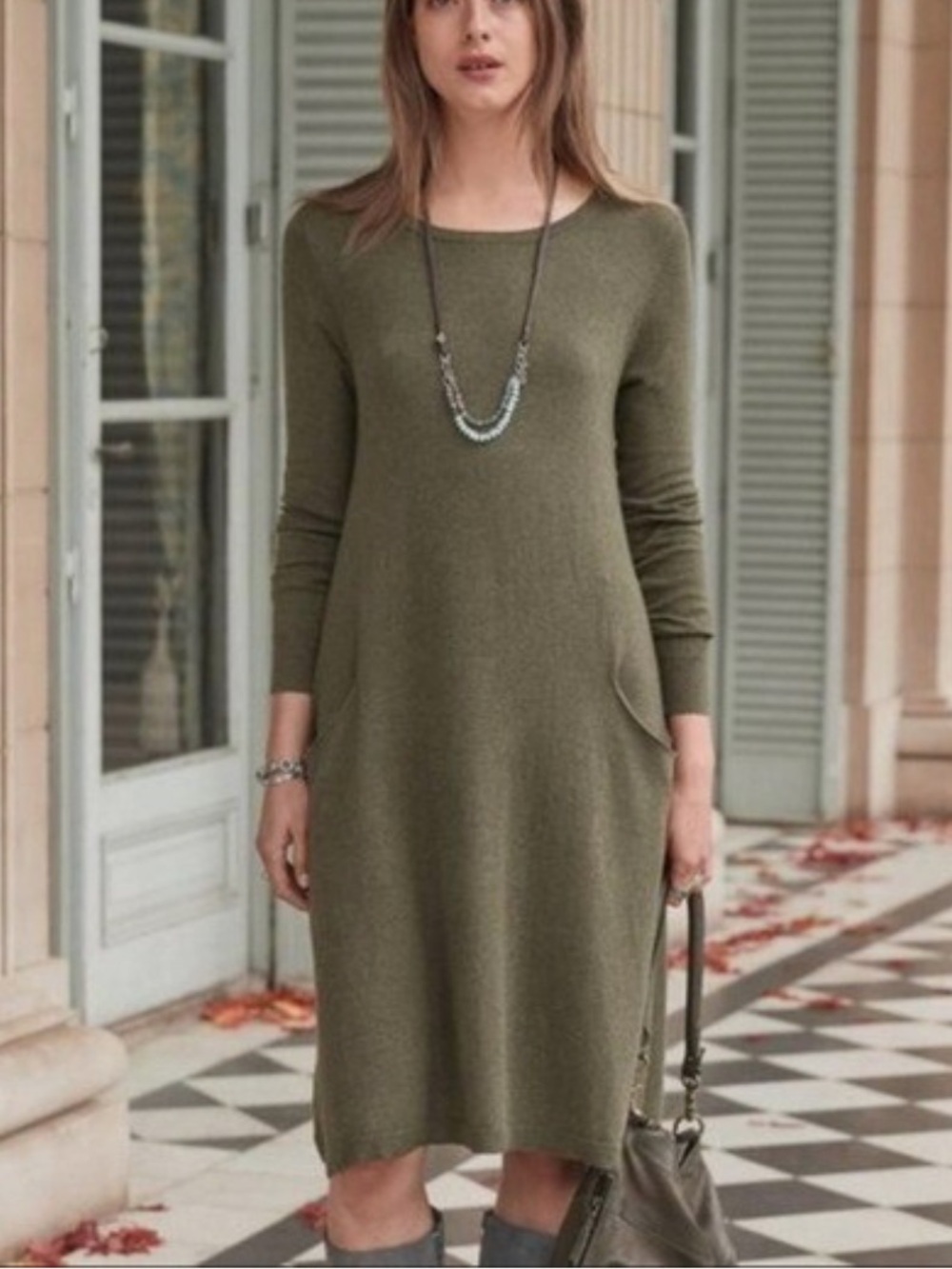Sundance silk blend dress